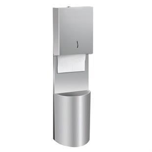 Maxiflow Çöp Kovalı Kağıtlık 400Lük Oval 105X27,5X12Cm 430