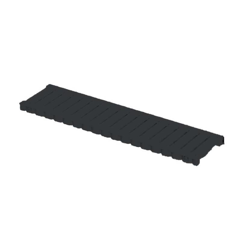 Maxiflow Drenaj Plastik Kanal Izgarası 130*500 Mm Siyah