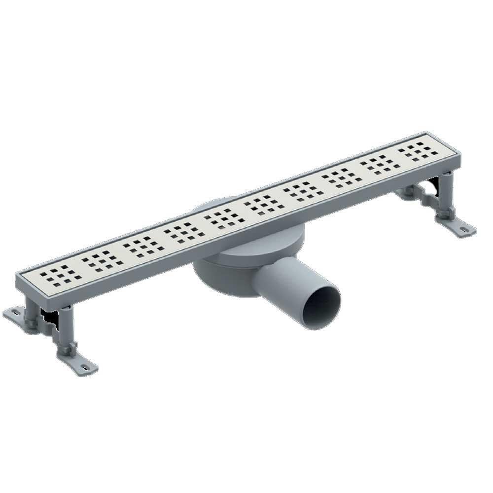 Maxiflow Duş Kanalı Pera Line Pas.Iz Ø50 80Cm Yan
