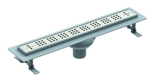 Maxiflow Duş Kanalı Pera Line Tm.Pas.Iz Ø50 50Cm Alt