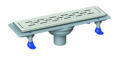 Maxiflow Duş Kanalı Prıme Deluxe Pas.Iz Ø50 60Cm Alt