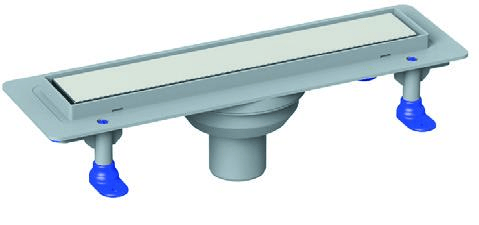 Maxiflow Duş Kanalı Prıme Scala Tm Pas.Iz Ø50 40Cm Alt Dolu