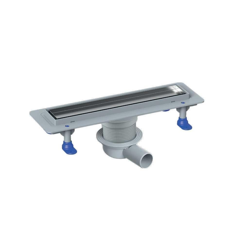 Maxiflow Duş Kanalı Prıme Scala Y360°Pas.Iz Ø50 33Cm Yan