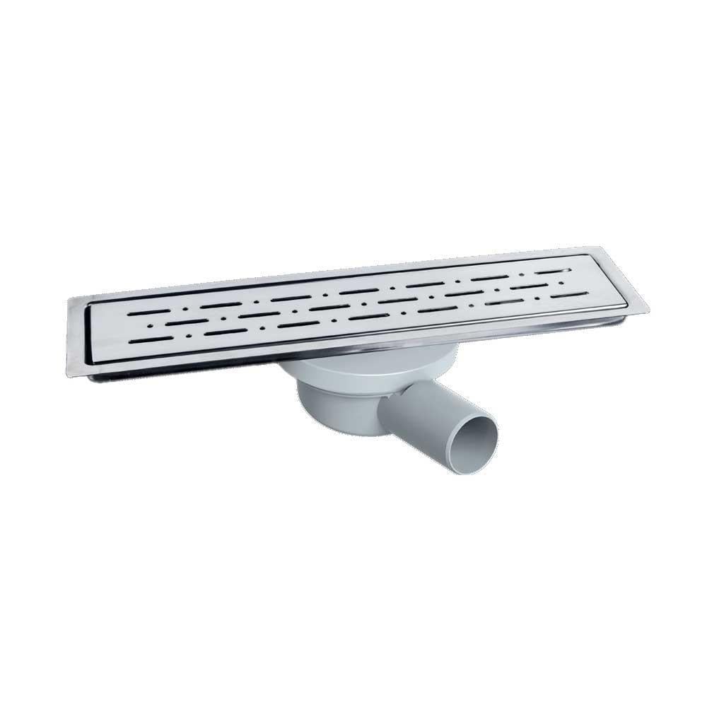Maxiflow Duş Kanalı Style Alfa Pas.Göv&Iz Ø50 30Cm Yan
