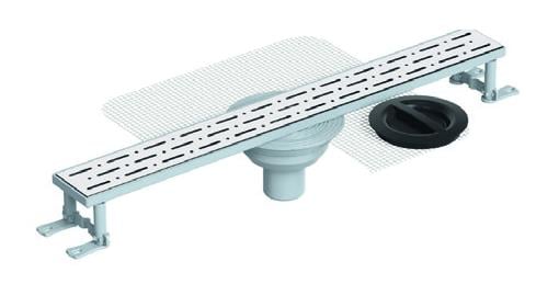 Maxiflow Duş Kanalı Style Lıne File Pas.Iz Ø50 50Cm Alt