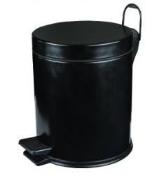 Maxiflow Pedallı Çöp Kovası 12lt Ø25*35Cm Beyaz  