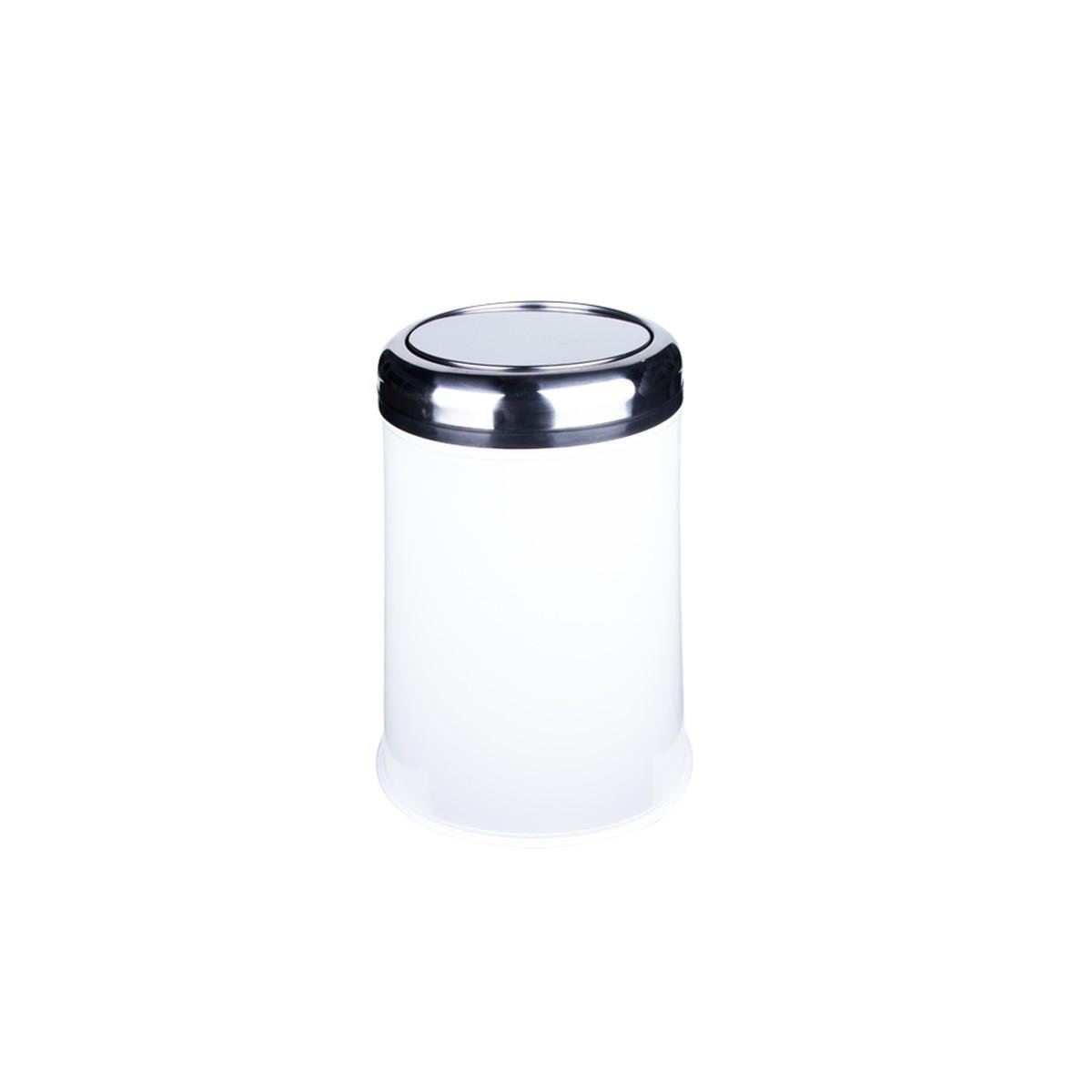 Maxiflow Pratik Kapak Çöp Kovası 32lt Ø31*46Cm Beyaz