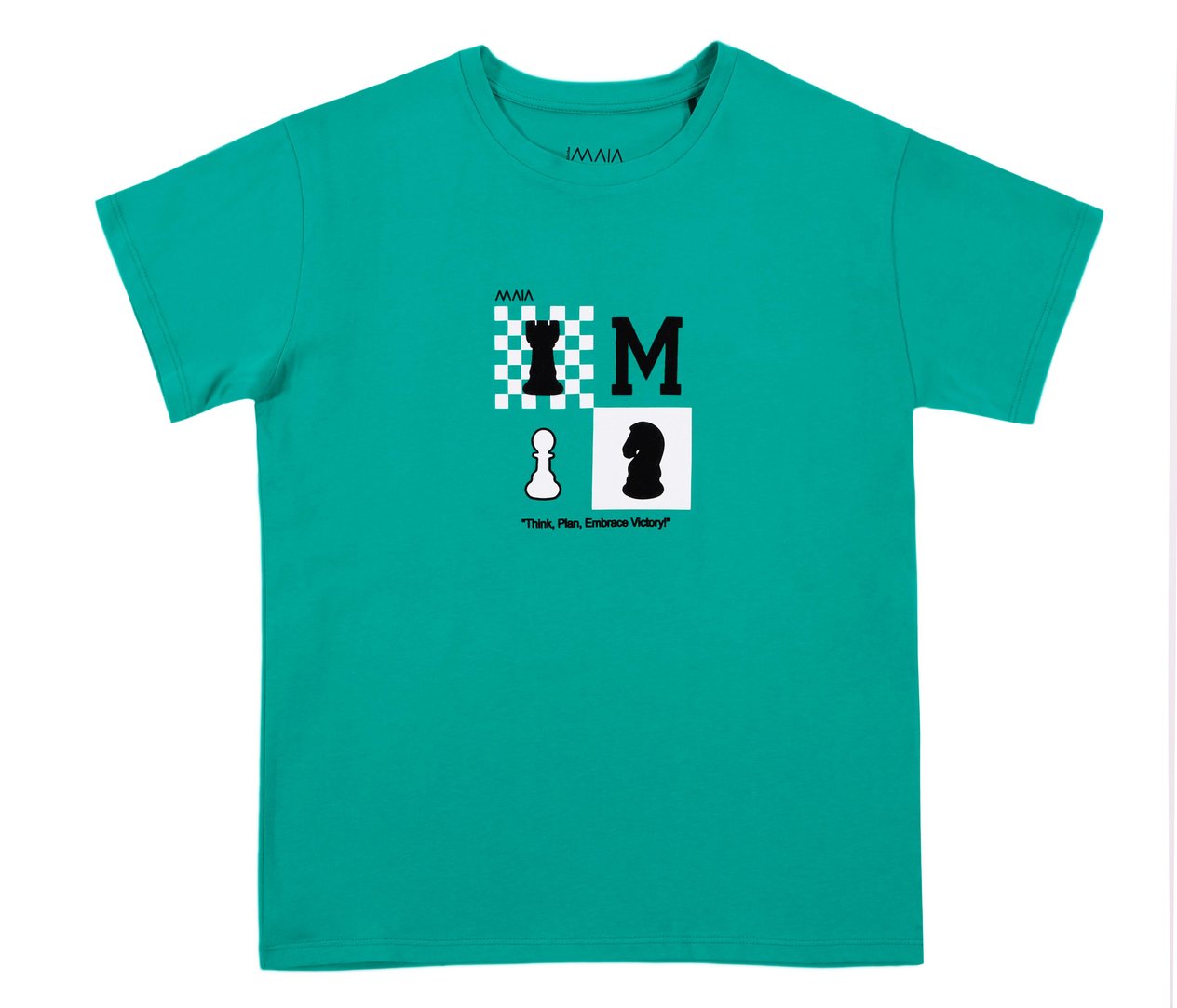 Erkek Çocuk Satranç Baskılı T-shirt