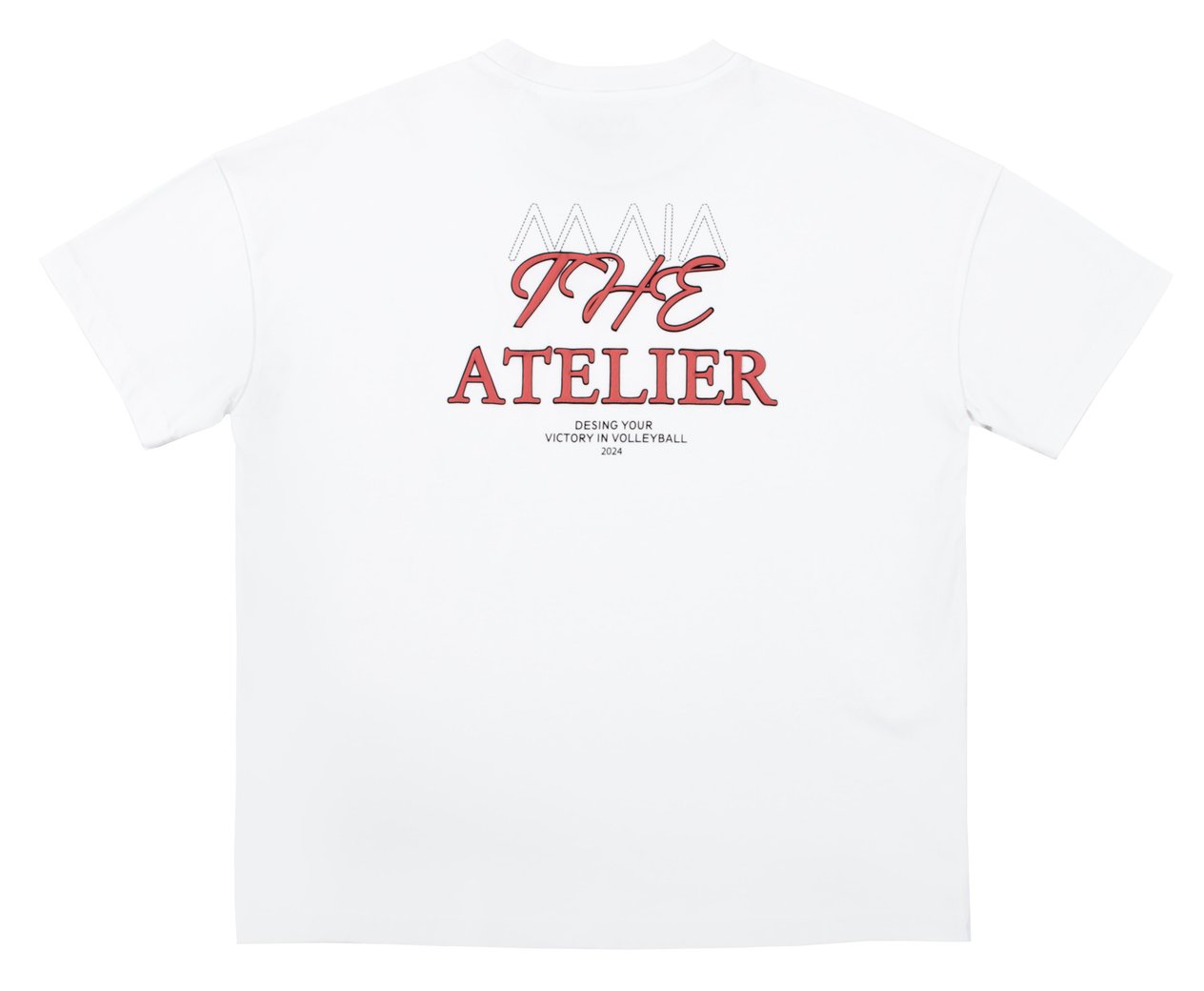 Kadın Volleyball Baskılı Oversize T-shirt