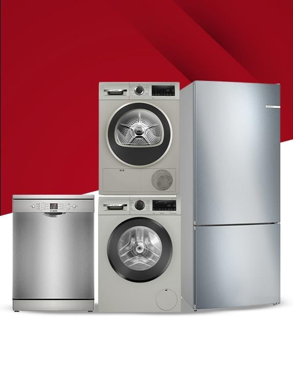 Bosch 4'lü Çeyiz Paketi Inox