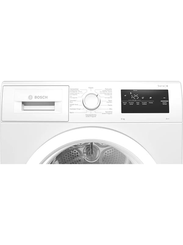 Bosch WTH22200TR 8 Kg Isı Pompalı Kurutma Makinesi Beyaz
