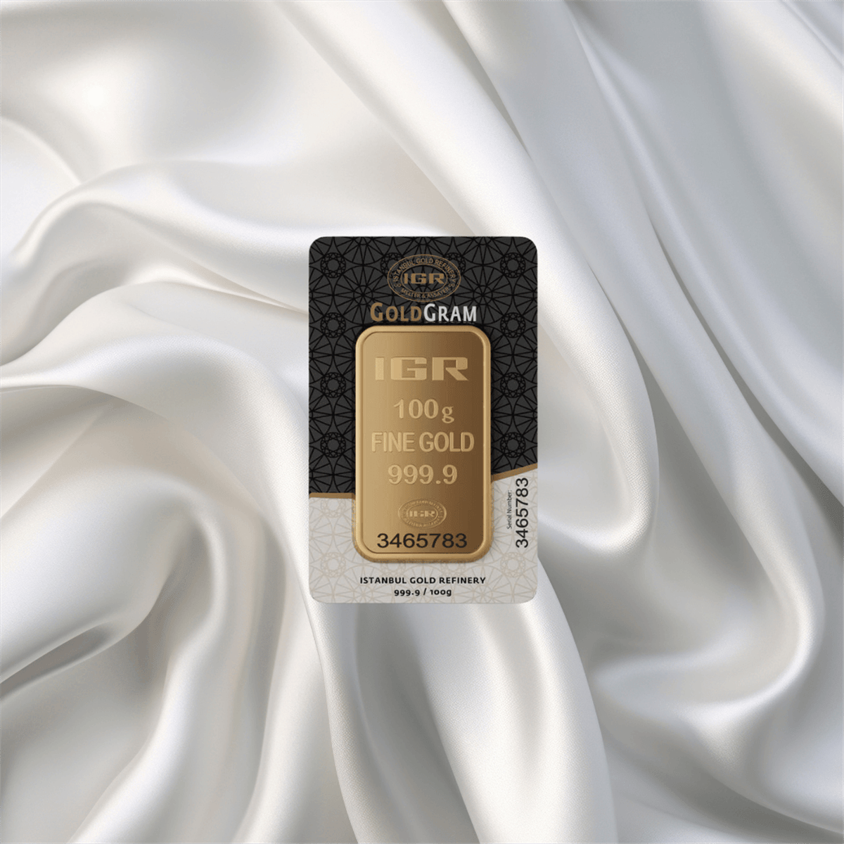 100 Gr 24 Ayar 999.9 İar Gram Altın
