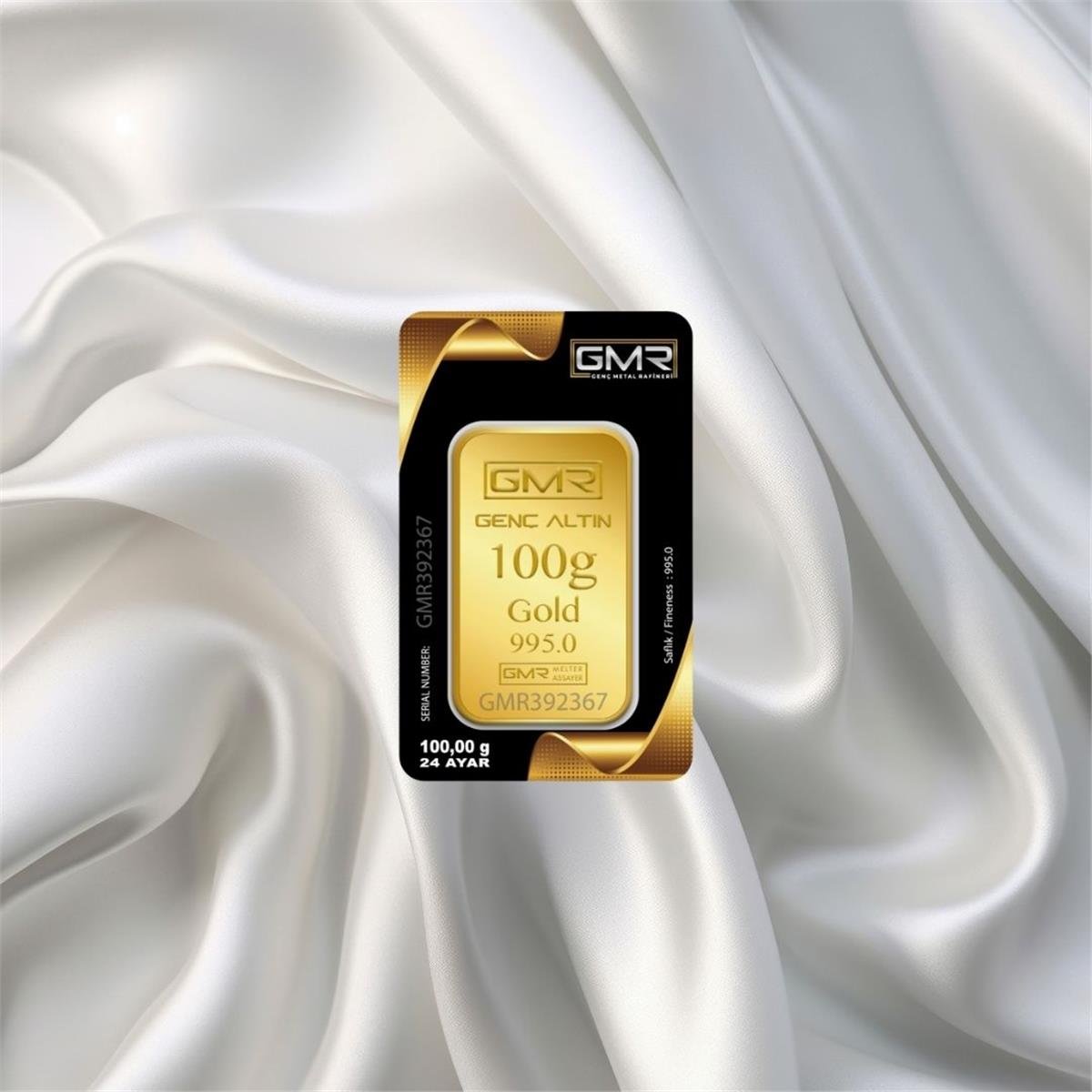 100 Gr 24 Ayar Gmr Gram Altın