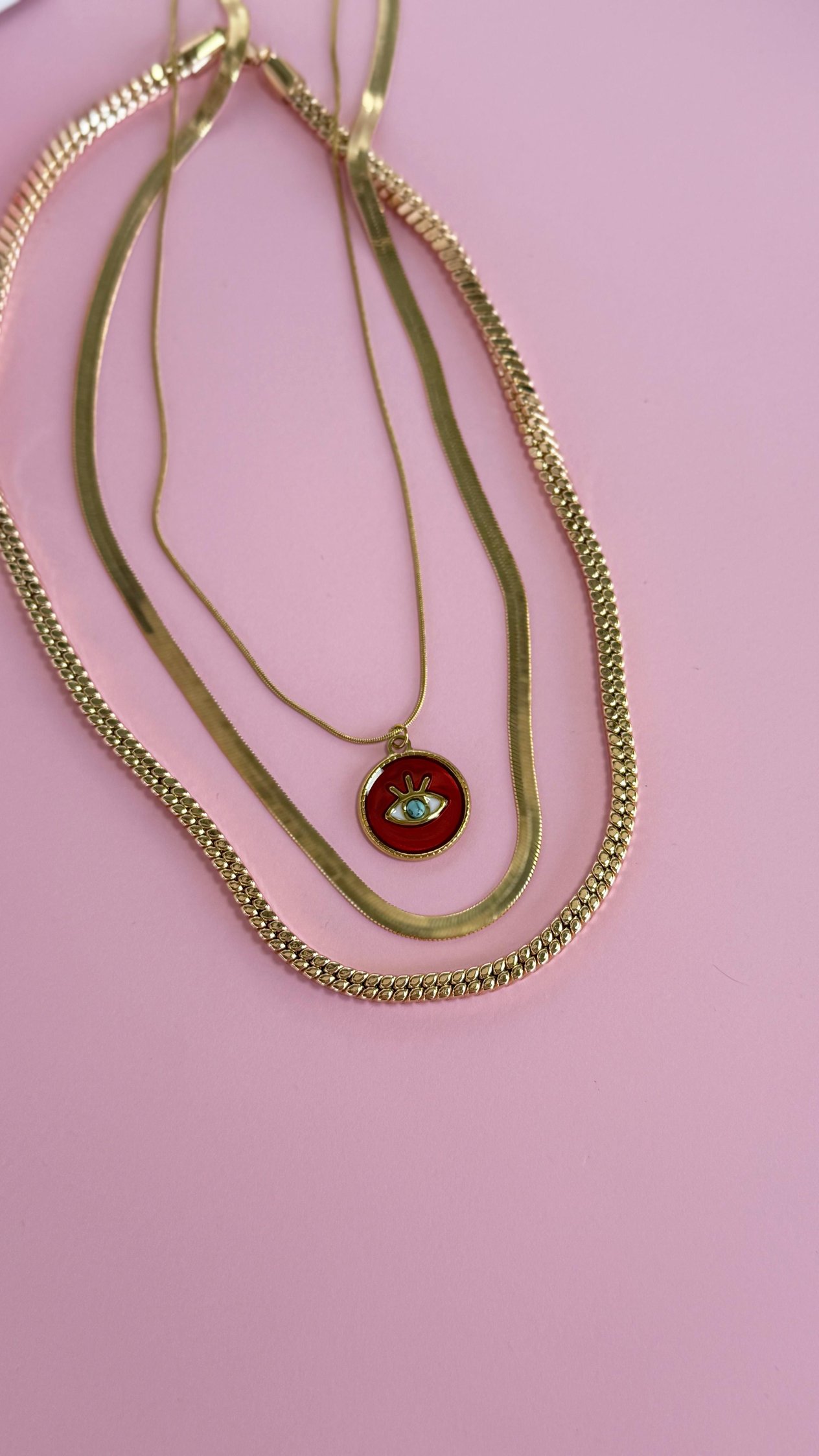 Rose Gold Kolye Seti