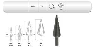  EVAR  HSS 13 KADEMELİ SAC DELME MAT.   4-39 MM