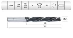  EVAR  HSS  DIN 338 RN  HADDE MTK    4.6   MM.