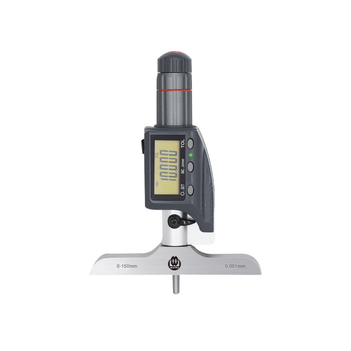 IP54 Dijital Derinlik Mikrometresi 150x0.001mm