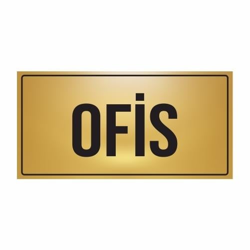 OFİS YÖNLENDİRME LEVHASI METAL