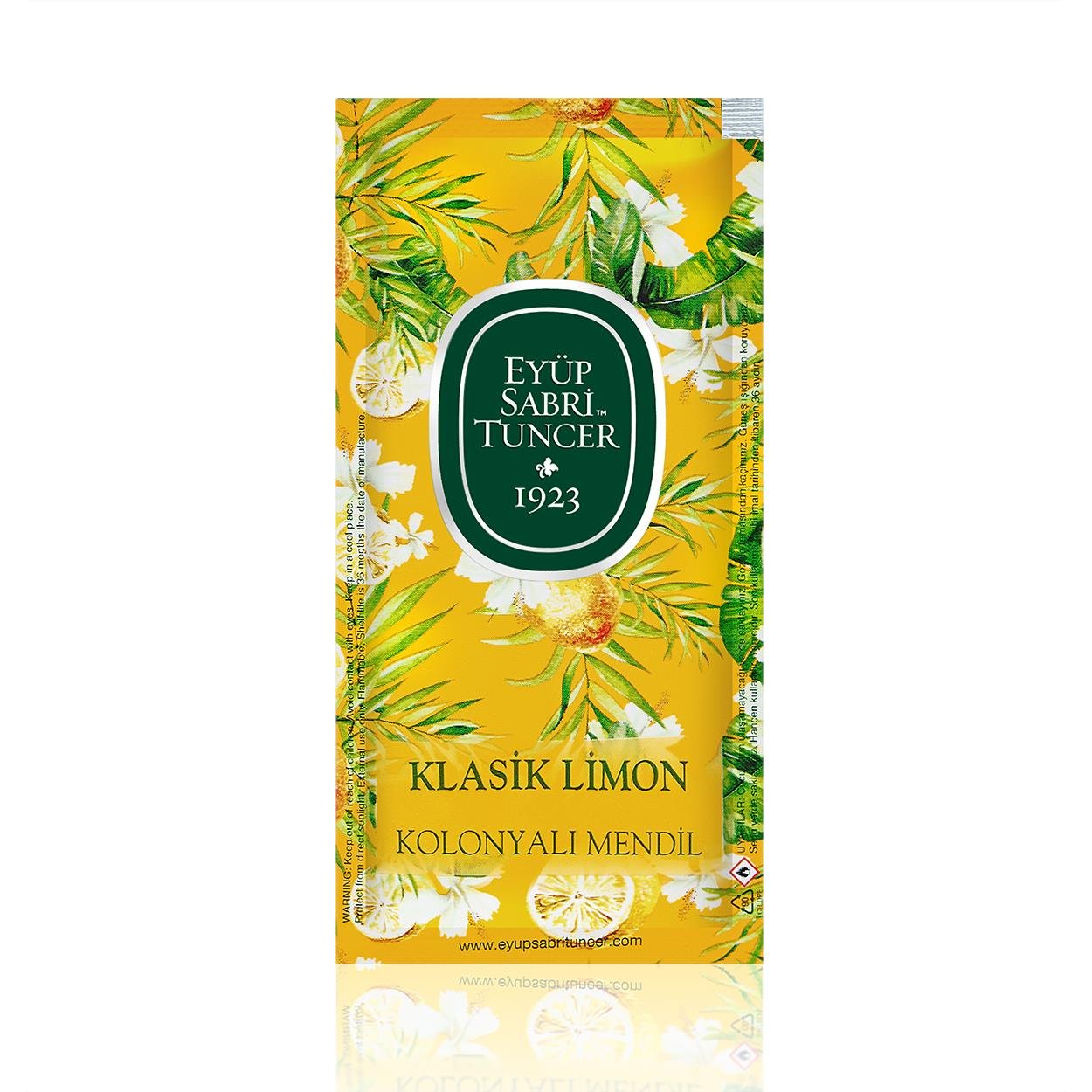 EST - Klasik Limon Esanslı Kolonyalı Mendil