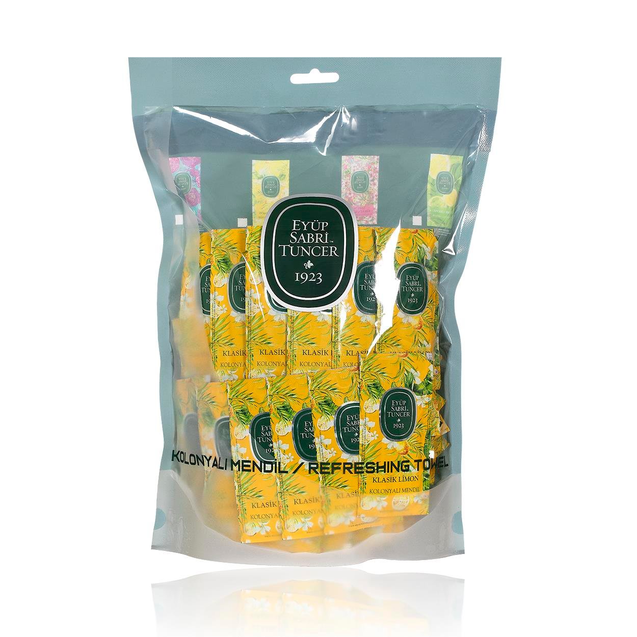 EST - Klasik Limon Esanslı Kolonyalı Mendil