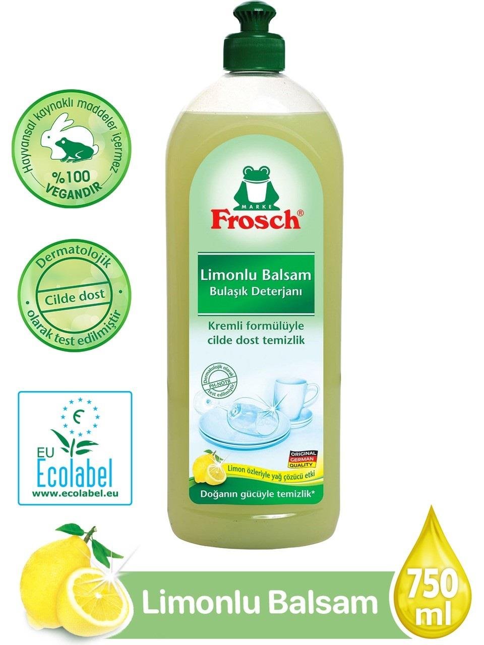 FROSCH BULAŞIK BALSAMI LİMONLU 750 ml