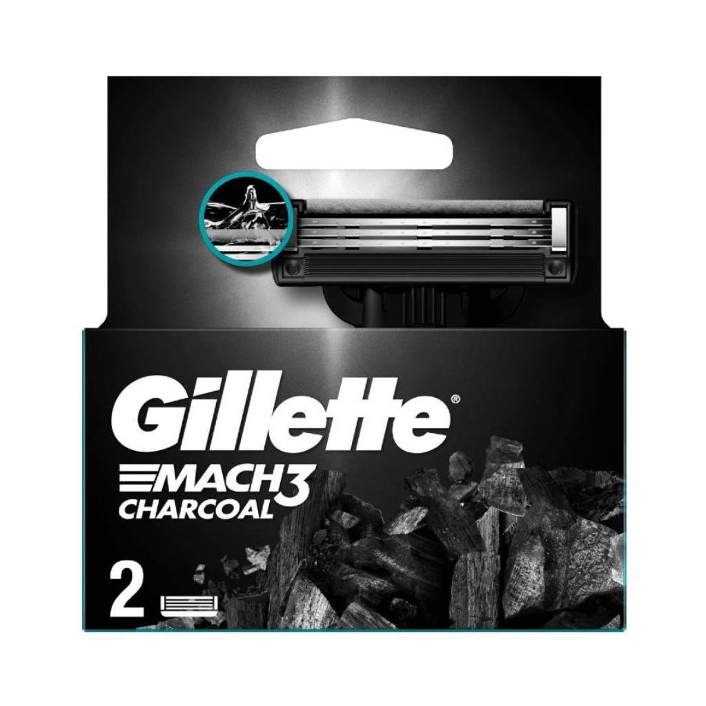 GILETTE M3 CHARCOAL BIÇAK 2'Lİ