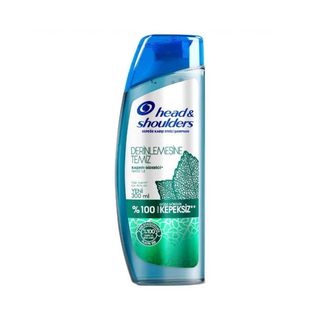 HEAD&SHOULDERS DERİNLEMESİNE TEMİZLİK ŞAMPUANI 1/1 300ML 