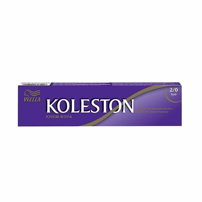 Koleston Single Saç Boyası 2-0 Siyah
