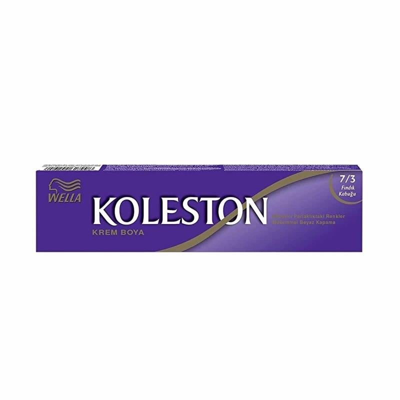 Koleston Single Saç Boyası 7-3 Fındık Kabuğu