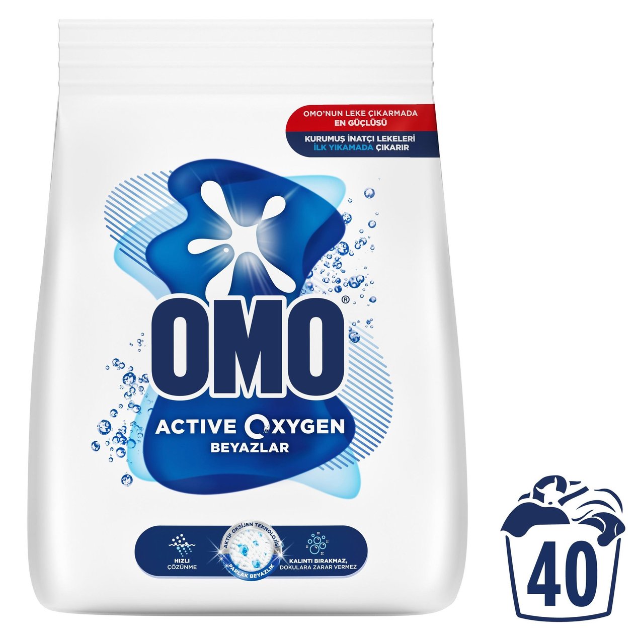 OMO ACTİVE OXYGEN TOZ ÇAMAŞIR DETERJANI 6 KG