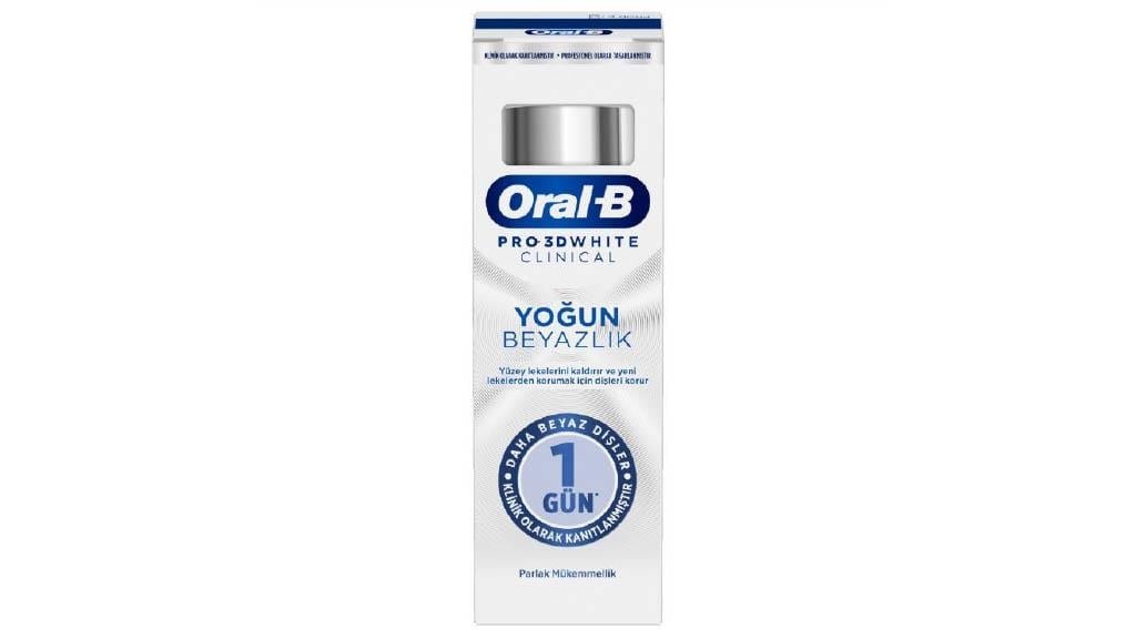 Oral B 75ml 3dw Clc Parlak Mükemmel Diş Macunu