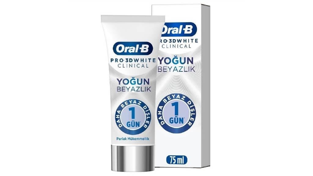 Oral B 75ml 3dw Clc Parlak Mükemmel Diş Macunu