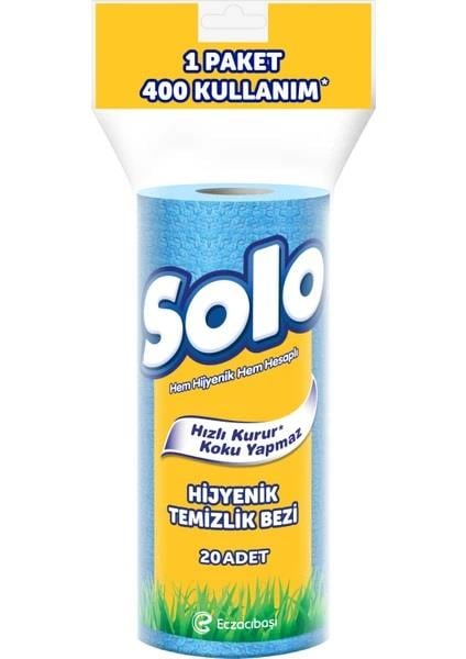 SOLO HİJYENİK TEMİZLİK BEZİ