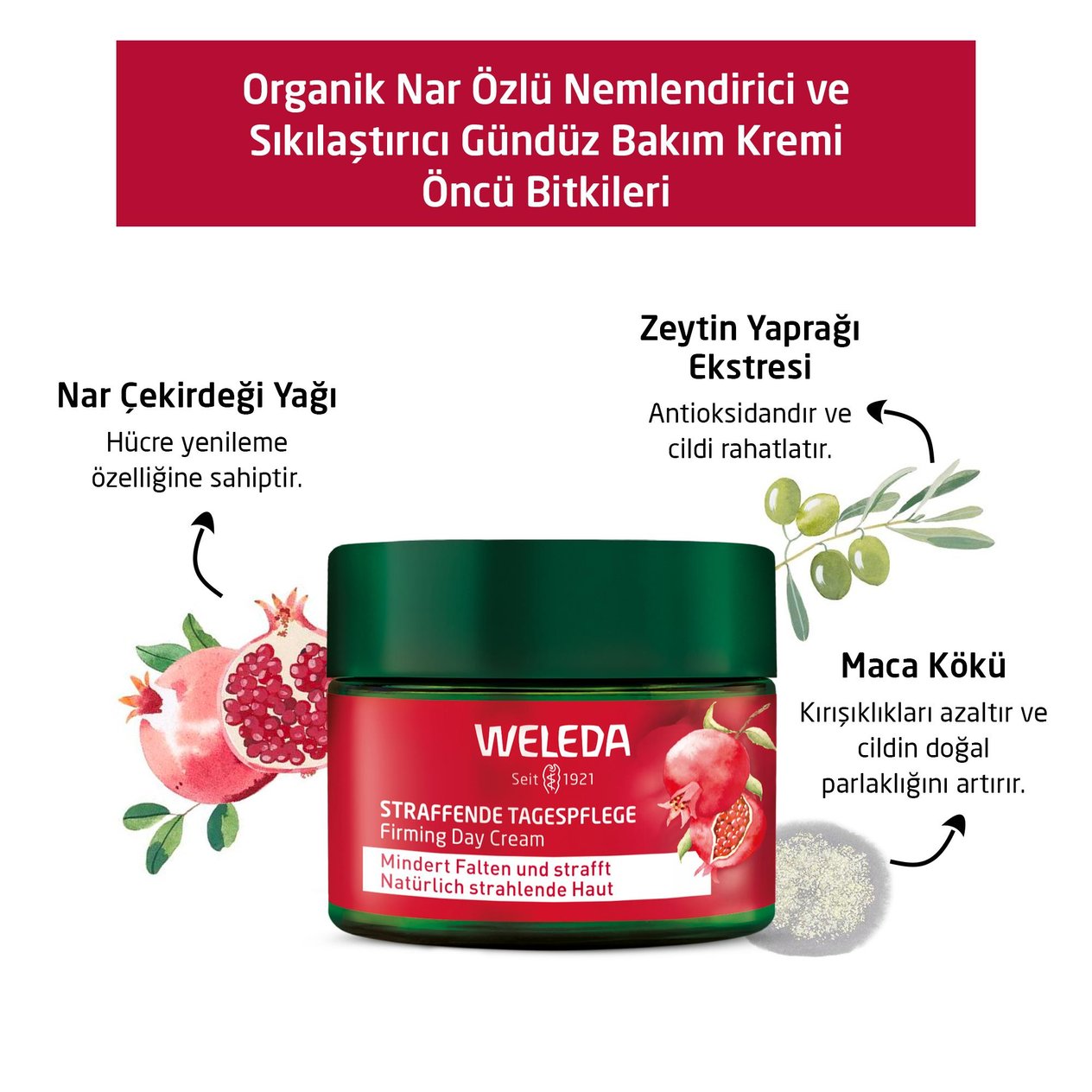 WELEDA NAR ÖZLÜ GÜNDÜZ BAKIM KREMİ 40 ML