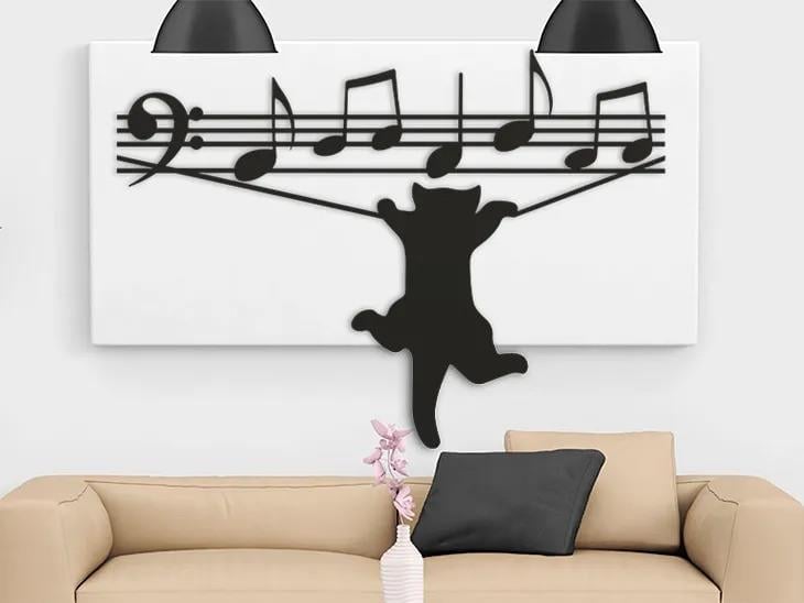 Odi3d To the heights of music Duvar Süsü