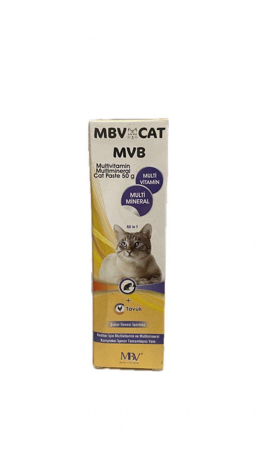 MBV Cat MVB Multivitamin ve Multimineral Kompleksi İçeren Tamamlayıcı Paste 50 gr