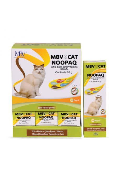 MBV Cat Noopaq Deri Ve Tüy Sağlığını Destekleyici Biotin Paste 50 gr