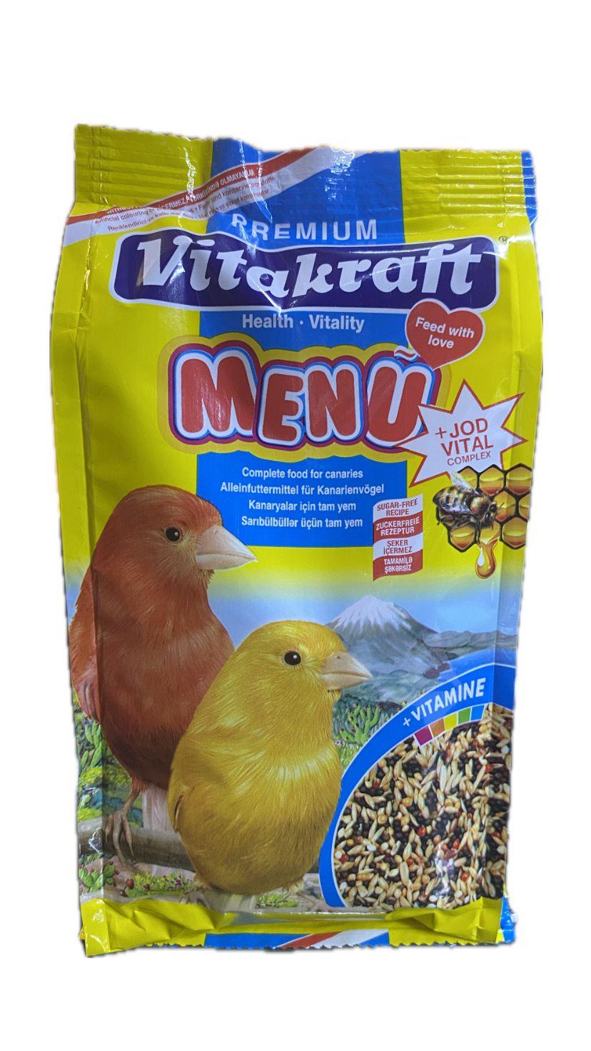 Vitakraft Menü Premium Kanarya Kuş Yemi 500 Gr