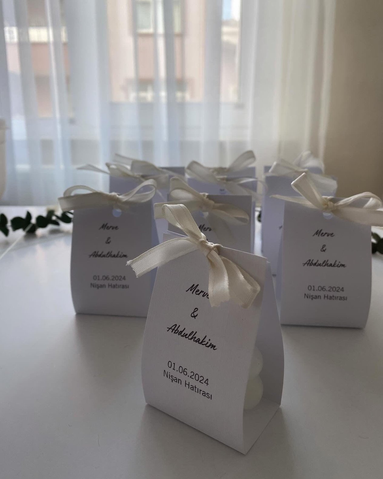 50 Adet Kartlı Bubble Mum