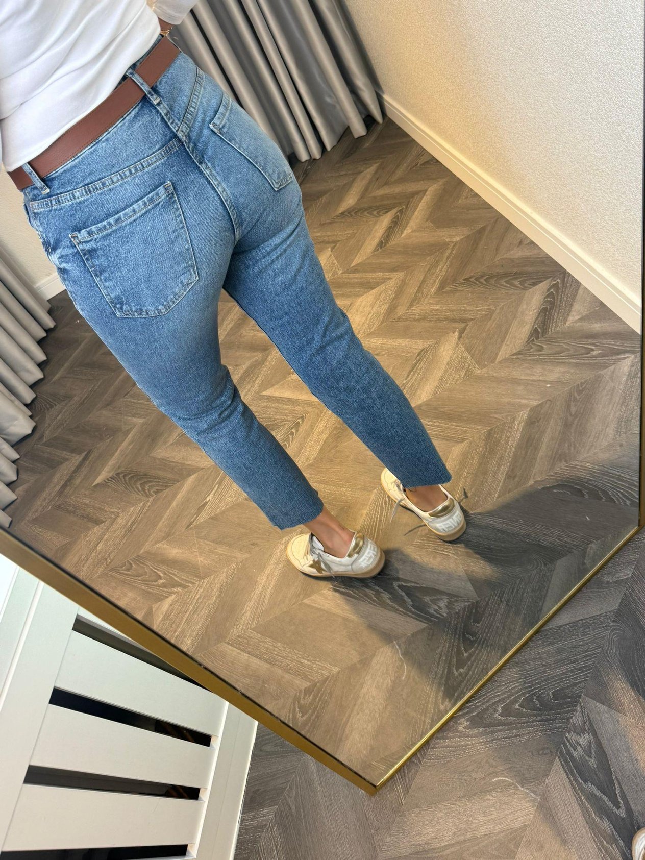 Zr Marka Model Mavi Boyfit Jean