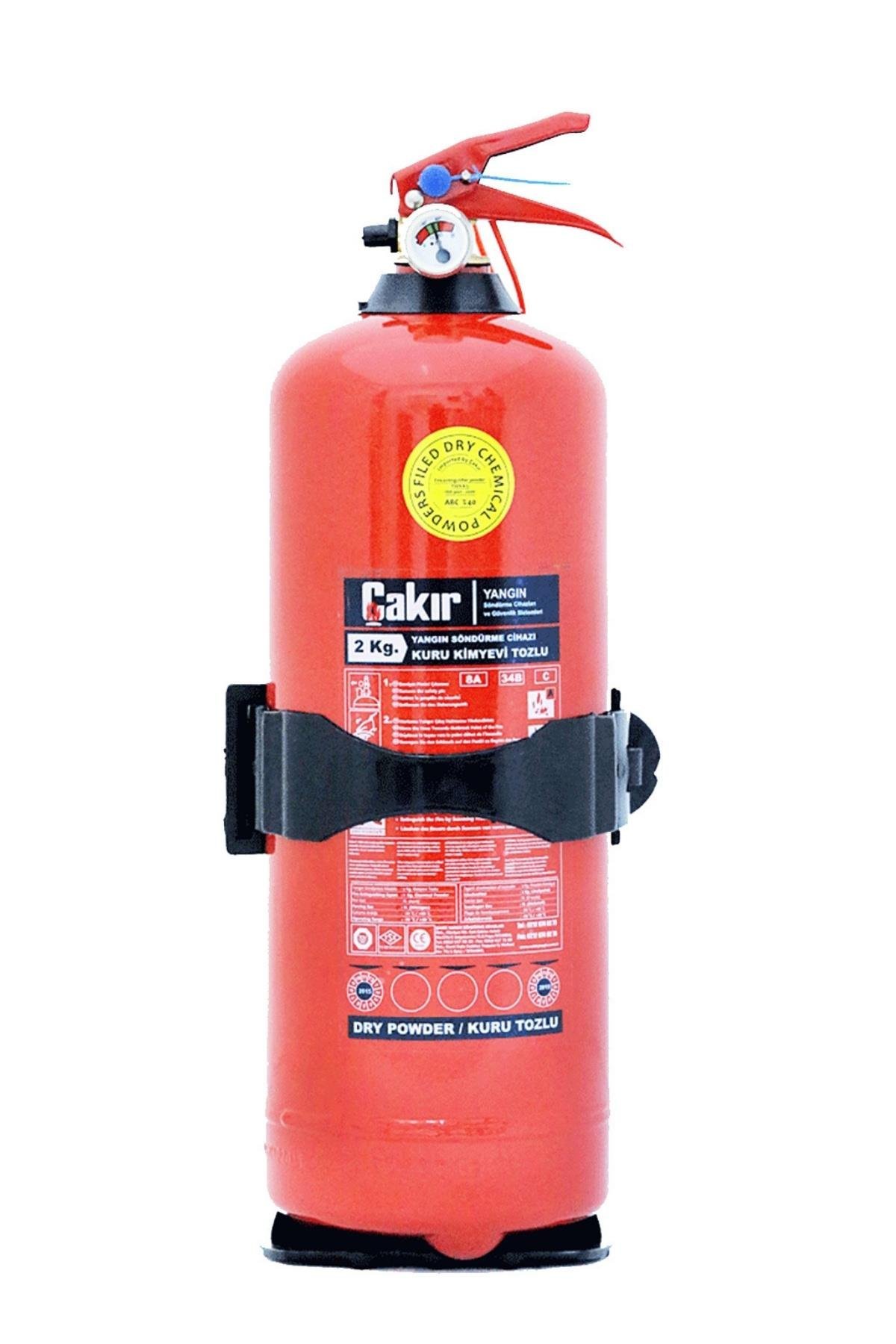 2 KG Yangın Söndürücü Yangın Söndürme Tüpü - Çakır