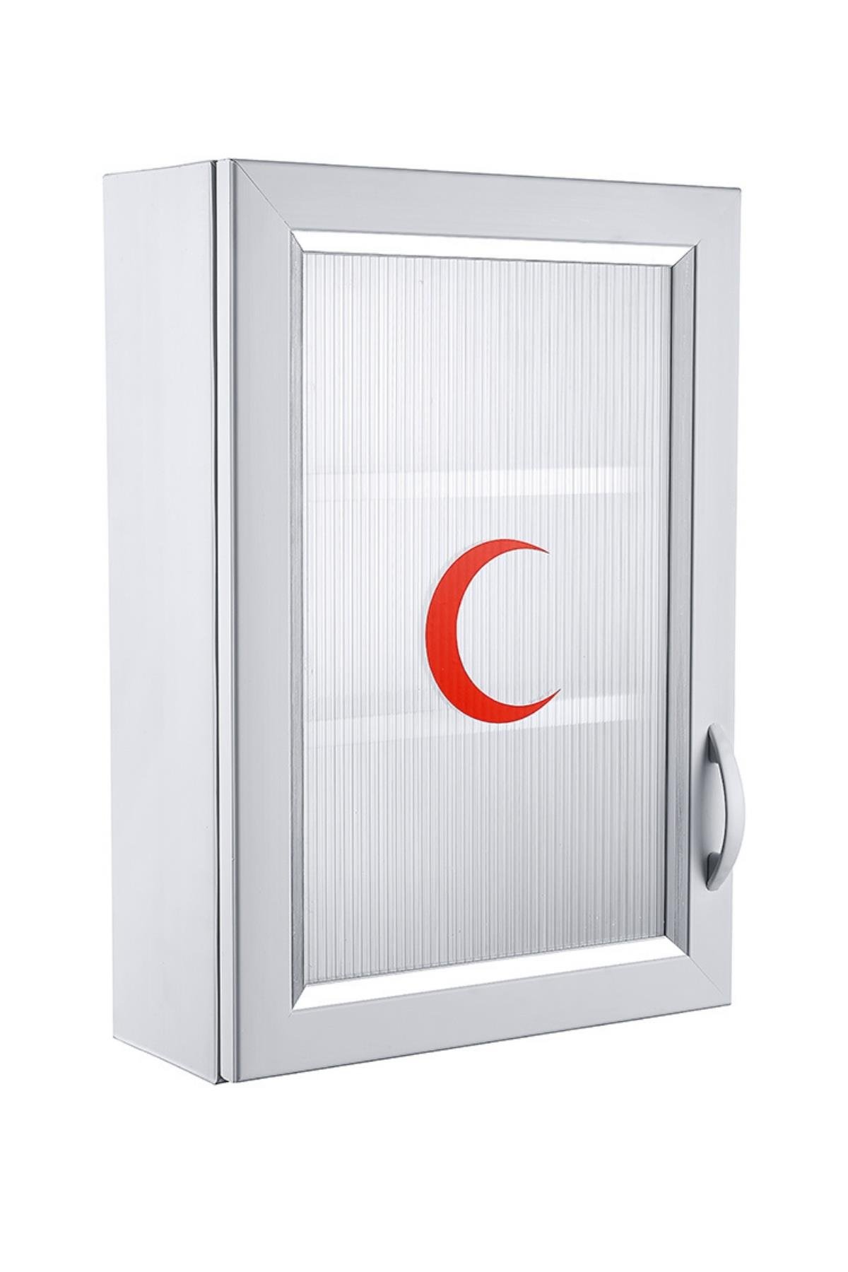 İş Yeri Ecza Dolabı - Tek Kapaklı PVC Ecza Dolabı