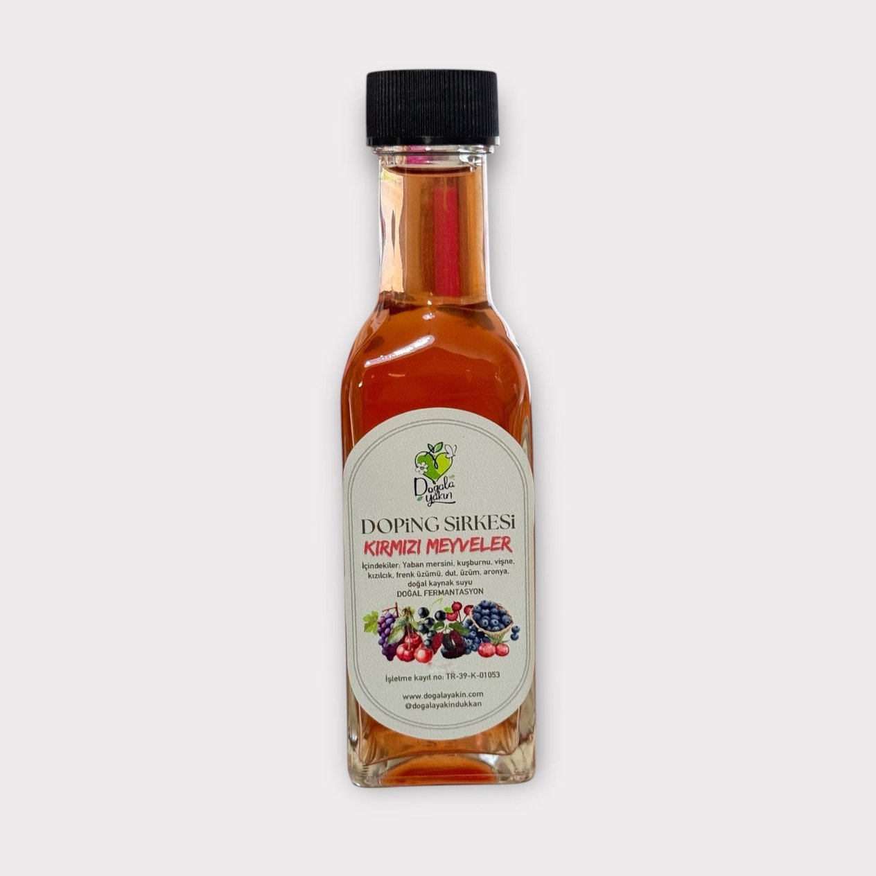 Doping Sirkesi (kırmızı meyveler) 100ml