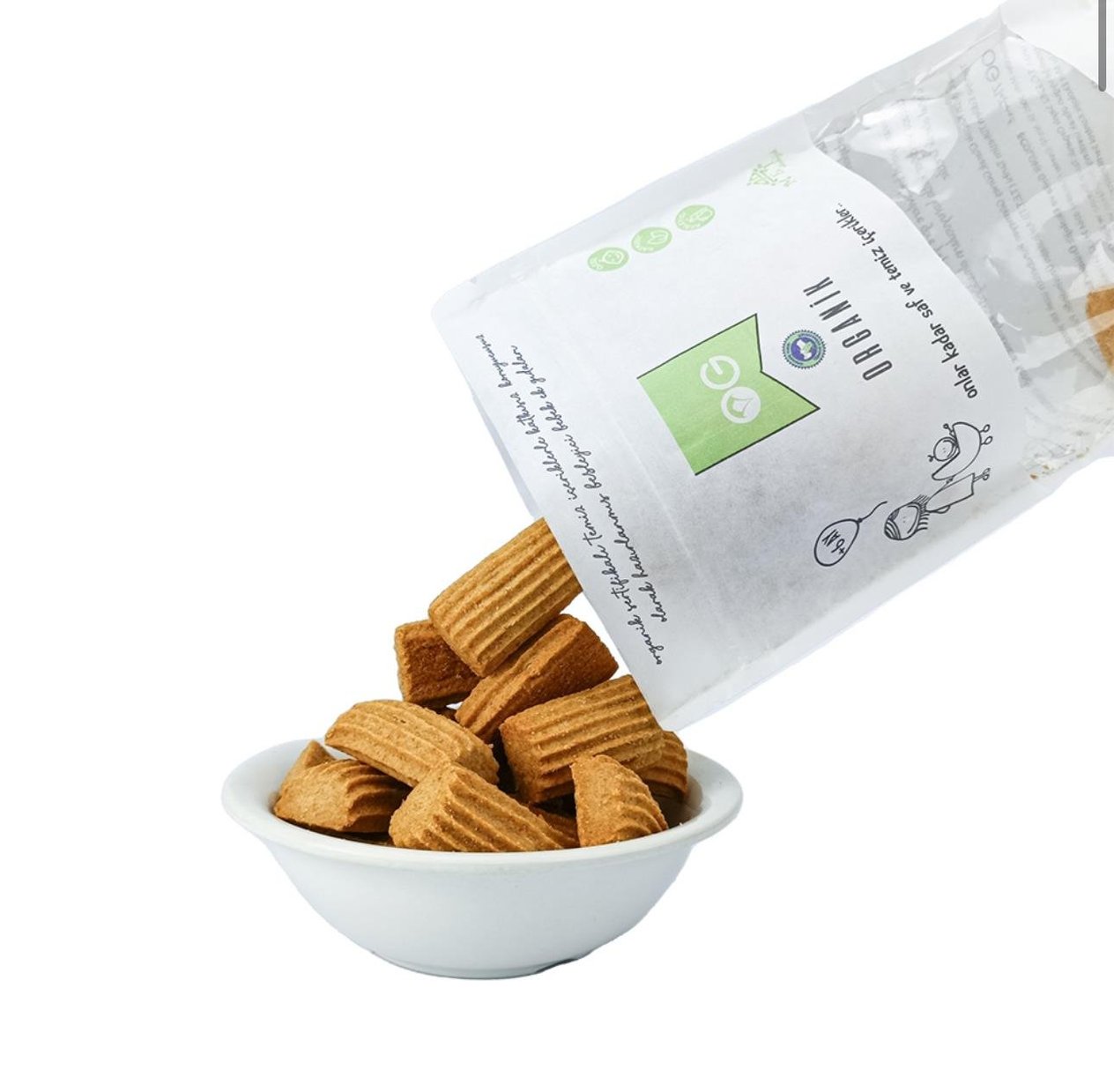 Organik Bebek Bisküvisi 300 Gr +6 Ay
