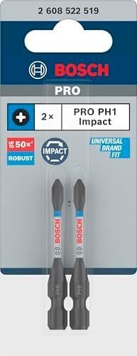 2x PRO Phillips Impact Uç (120 x 50 mm, Professional Aksesuar Vidalama, Vidalama)