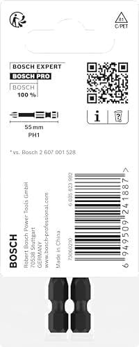 2x PRO Phillips Impact Uç (120 x 50 mm, Professional Aksesuar Vidalama, Vidalama)