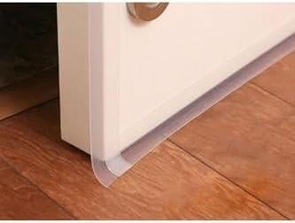 3 Metre Cam Balkon Pencere Kapı Altı Yapışkanlı Rüzgar Önleyici Rüzgar Kesici Şerit Bant Toz Lastiği