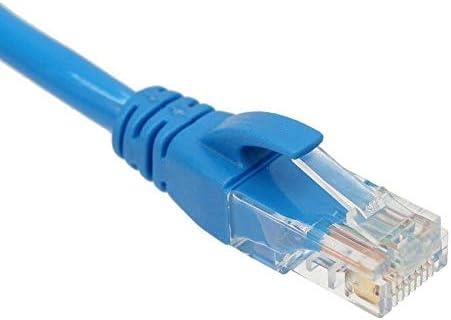 4217 Cat6 Ethernet Patch Adsl Modem İnternet Kablosu, 15 m, Mavi