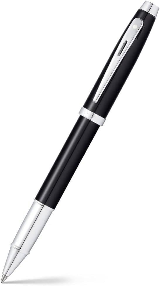 9338-1 100 Serisi Roller Kalem Parlak Siyah Krom