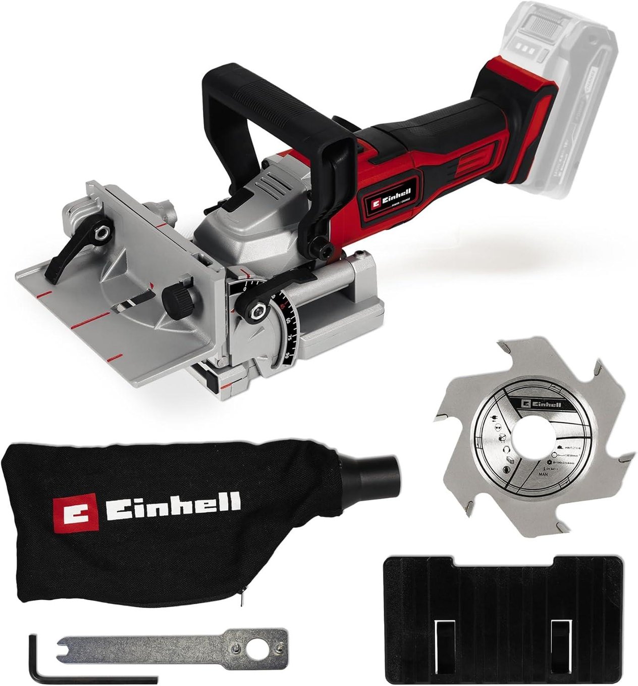 Akülü Yassı Dübel Frezesi TE-BJ 18 Li-Solo Power X-Change (18 V, Li-Ion, Kademesiz Açı/Yükseklik Ayarı, 6 Kademeli Derinlik Ayarı, Akü ve Şarj Cihazı Dahil Değildir) - 4350630